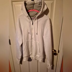 Champion White Athletic Hoodie